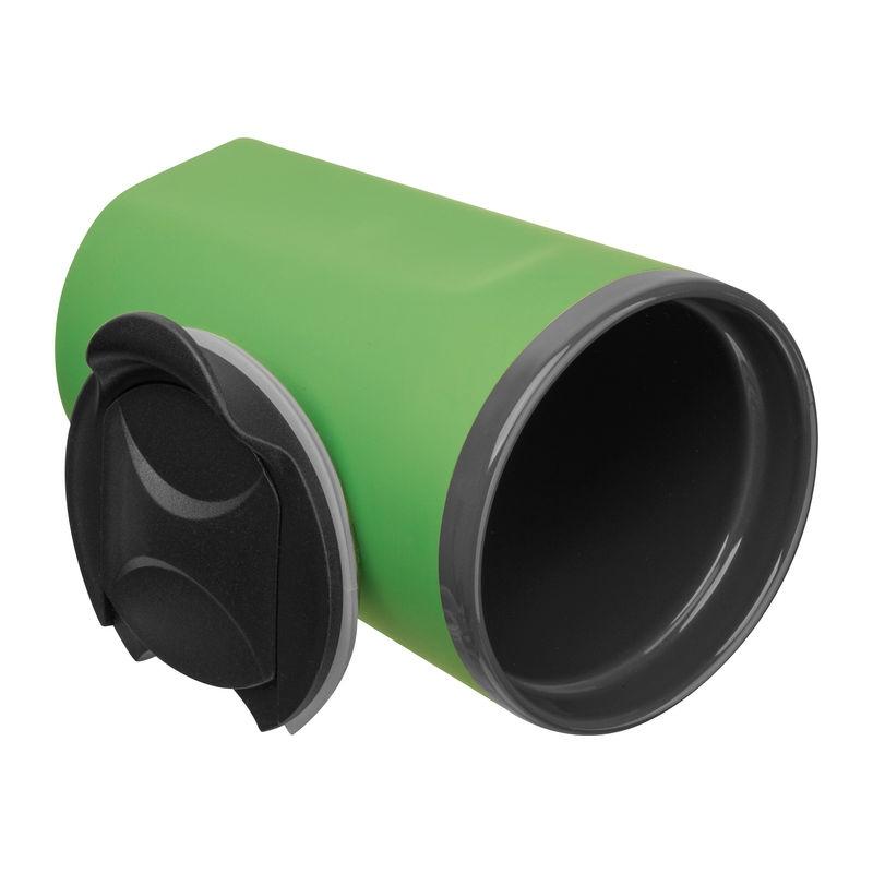 Cană ceramică cauciucată, 400 ml Verde