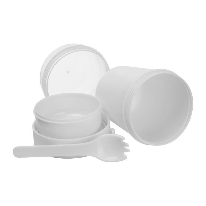 Pahar pentru muesli, 500+250 ml Alb