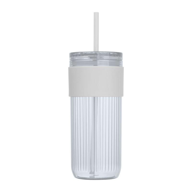 Pahar cu pai, 660 ml Alb