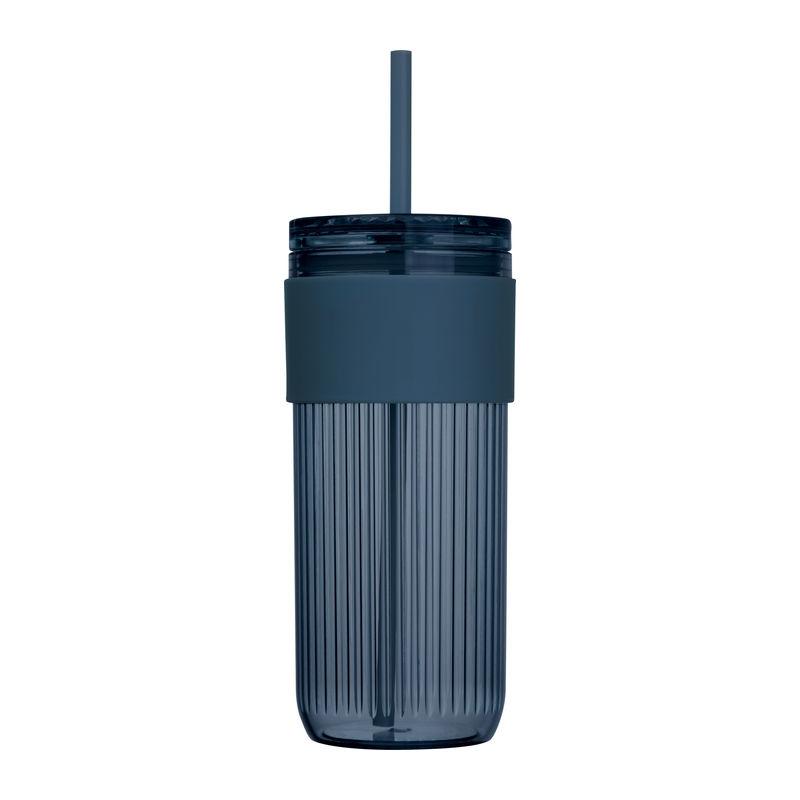 Pahar cu pai, 660 ml Albastru închis