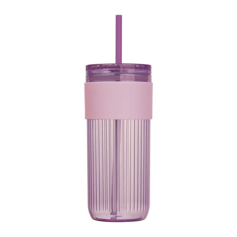 Pahar cu pai, 660 ml Mov