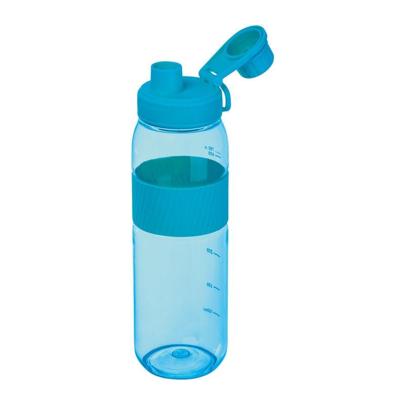 Sticlă tritan cu grip din silicon, 750 ml Light Blue