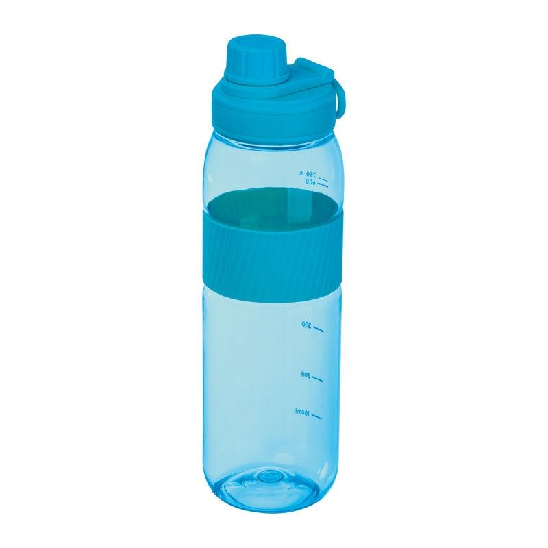 Sticlă tritan cu grip din silicon, 750 ml Light Blue