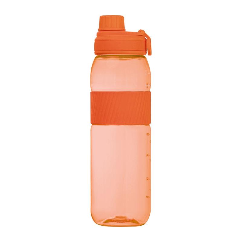 Sticlă tritan cu grip din silicon, 750 ml Portocaliu