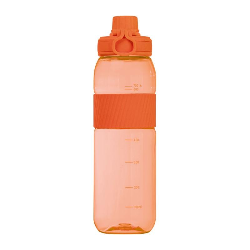 Sticlă tritan cu grip din silicon, 750 ml Portocaliu