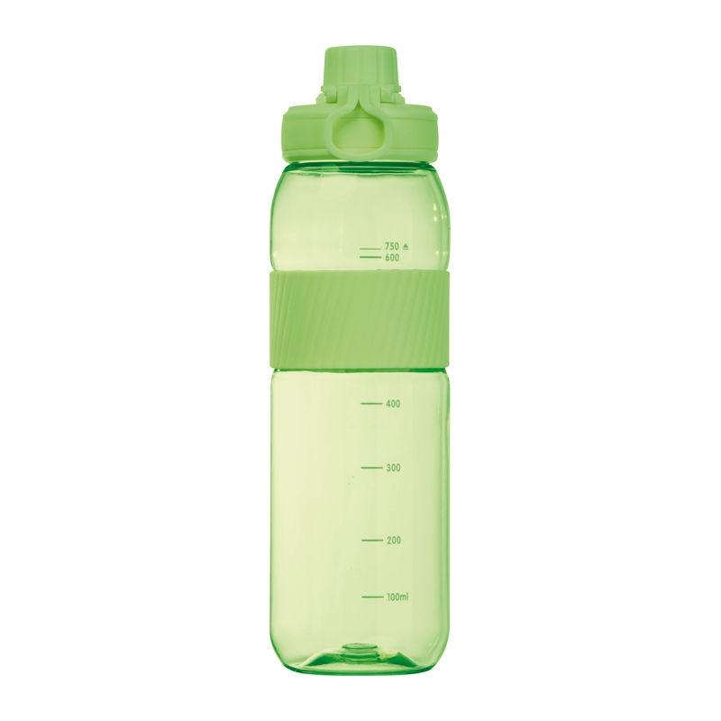 Sticlă tritan cu grip din silicon, 750 ml LIght Green