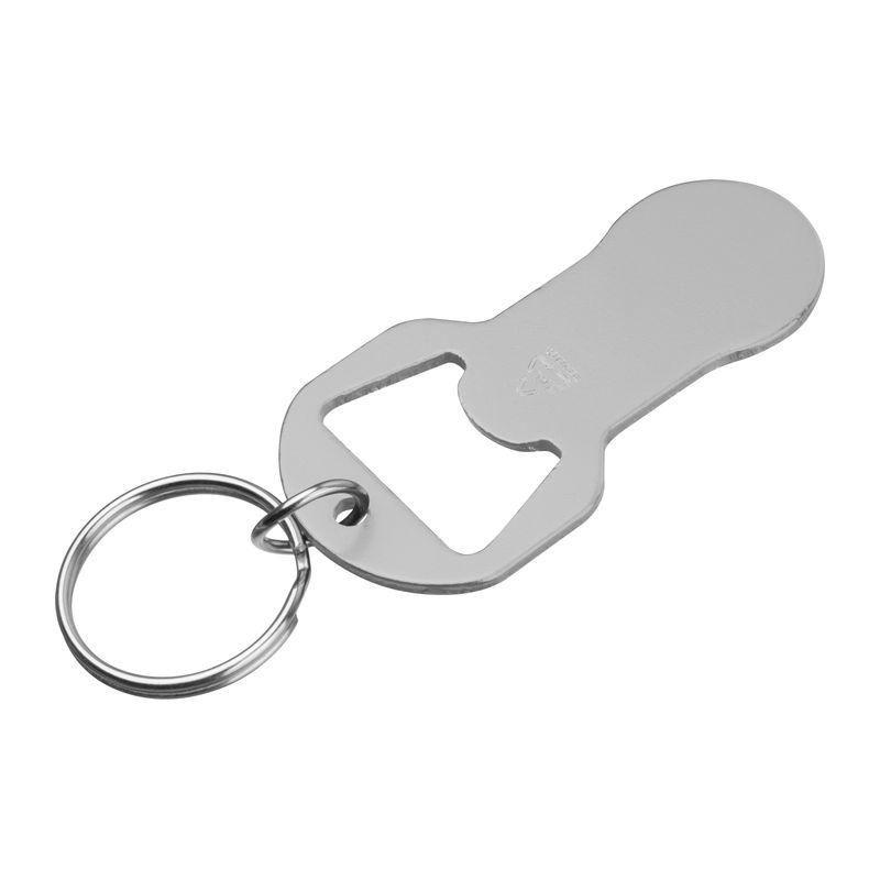 Breloc multifuncțional din aluminiu Gri