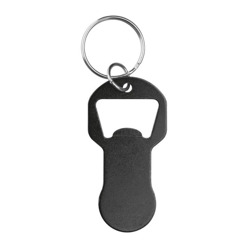Breloc multifuncțional din aluminiu Negru