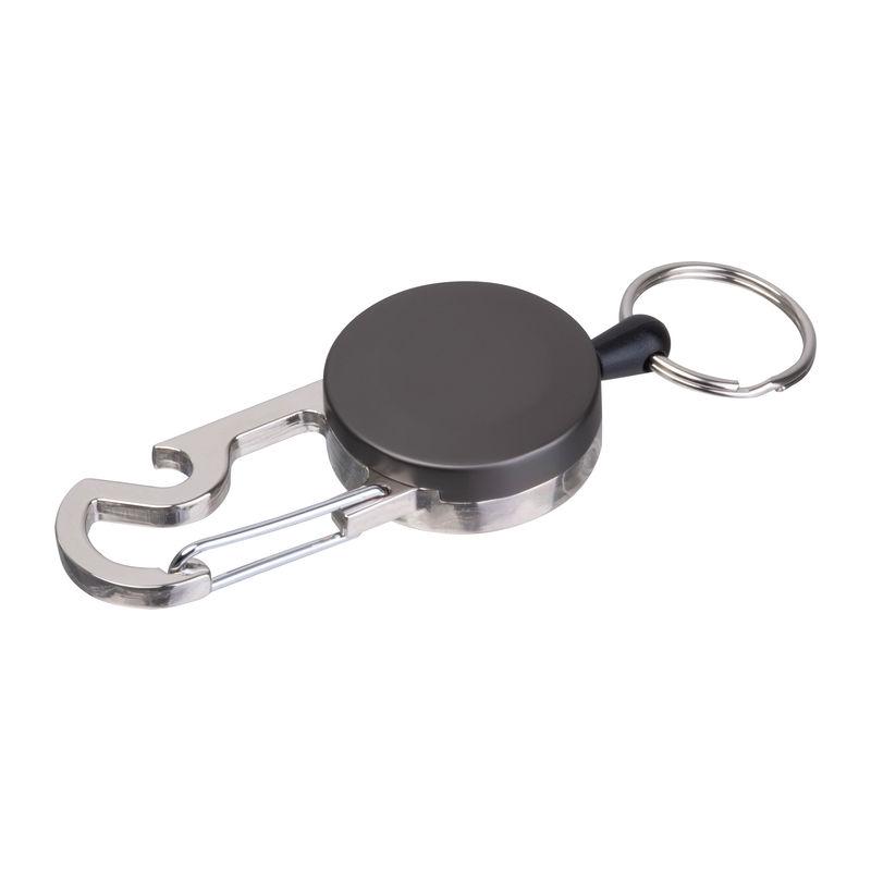 Breloc retractabil cu carabină
