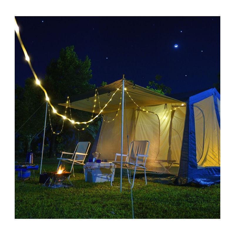 Lampă de camping suspendată Schwarzwolf Lambro Beige