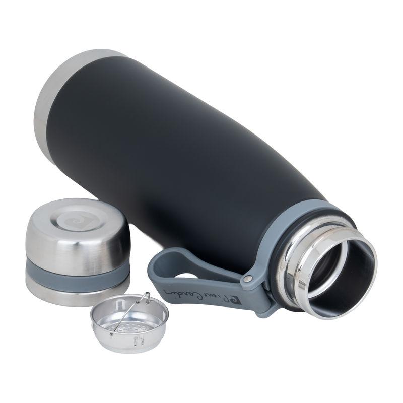 Sticlă de băut vacuum, 650 ml Negru