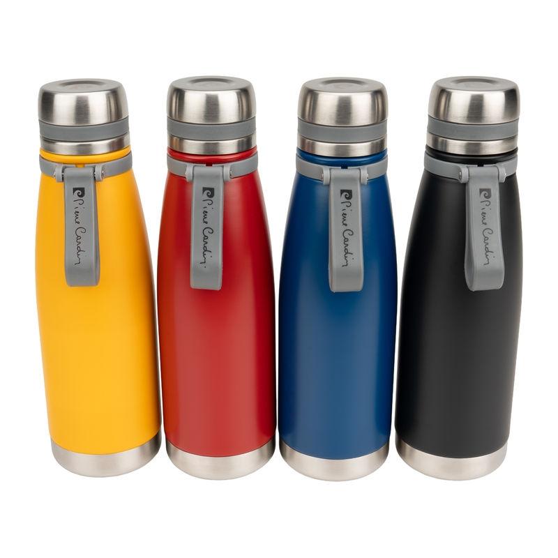 Sticlă de băut vacuum, 650 ml Negru