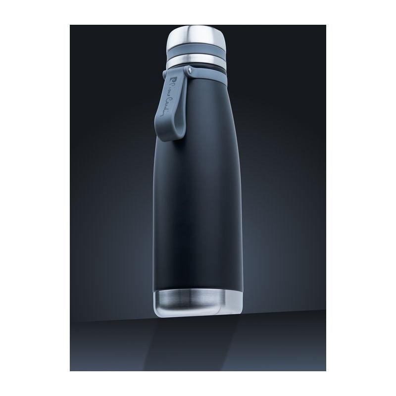 Sticlă de băut vacuum, 650 ml Negru
