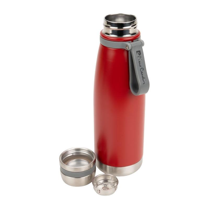 Sticlă de băut vacuum, 650 ml Roșu