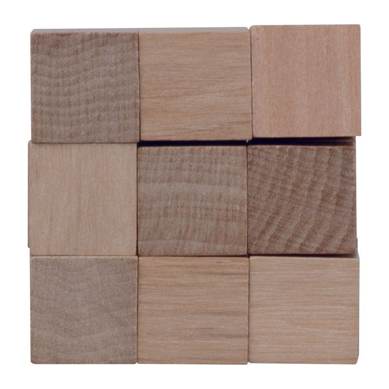 Puzzle cub șarpe din lemn Beige