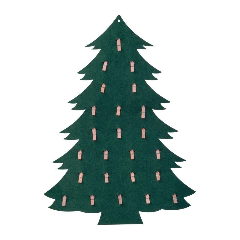 Calendar de Advent Verde Inchis