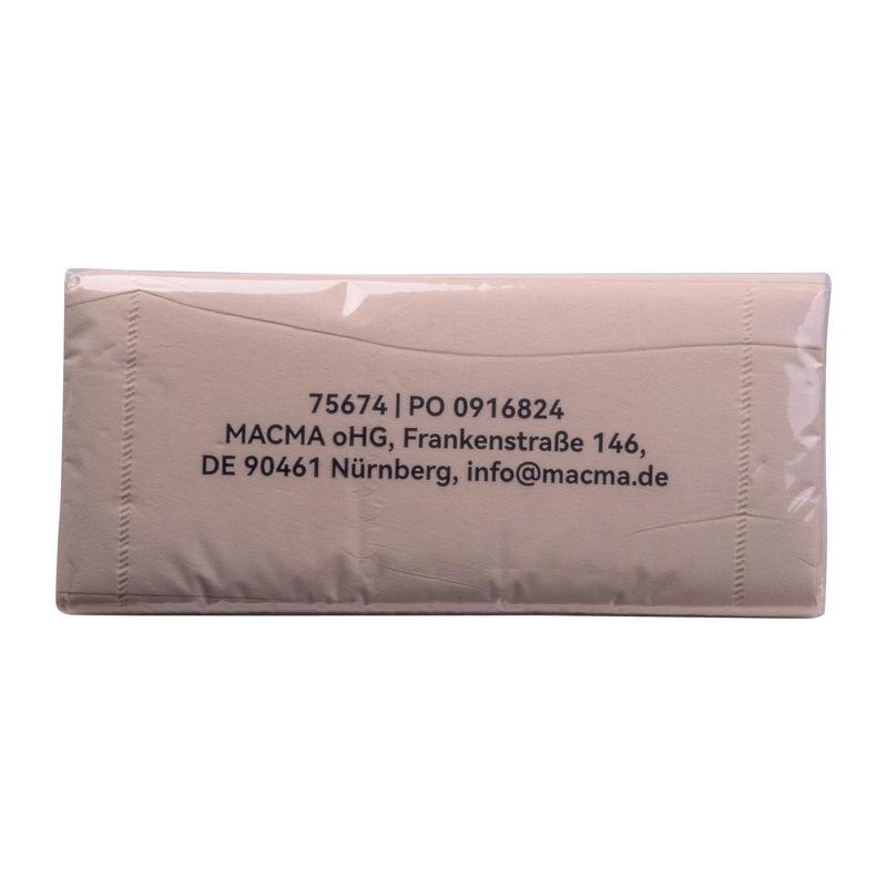 Șervețele cosmetice din fibre de bambus Beige