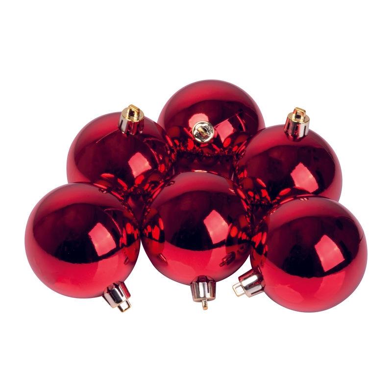 Set de 6 globuri de Crăciun