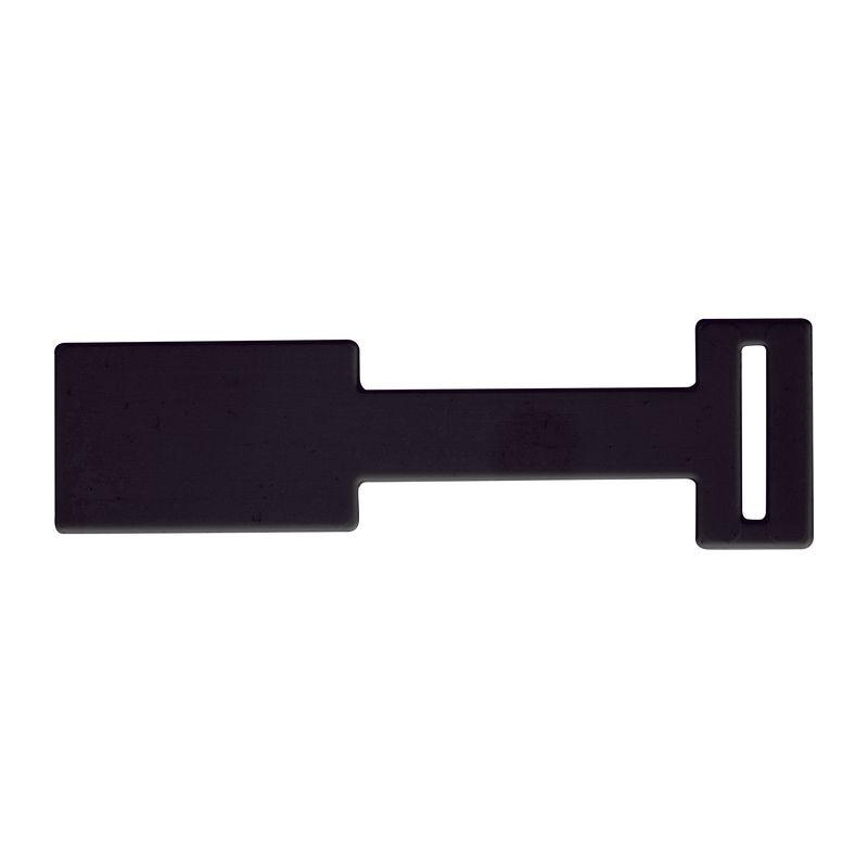 Organizator de cabluri din silicon Negru