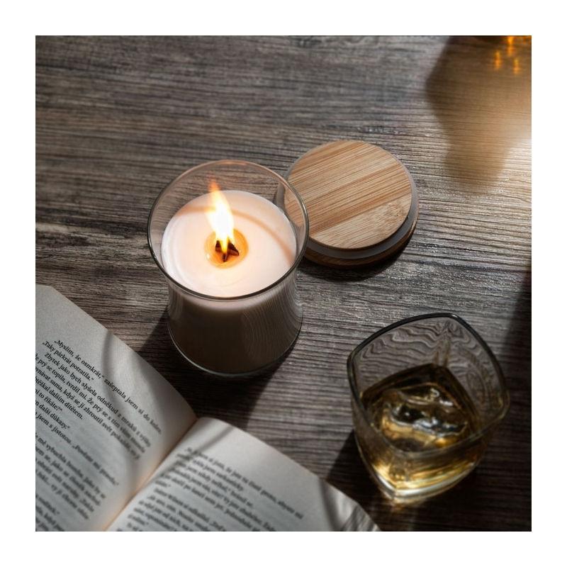 ESRUM Scented candle Alb