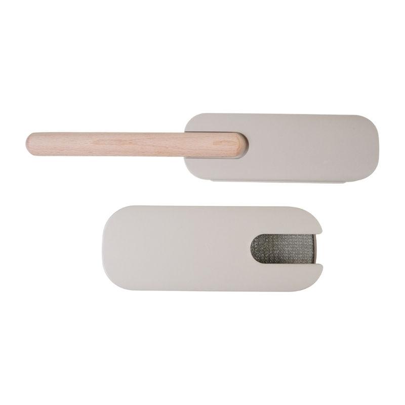 Clothes cleaning brush Beige