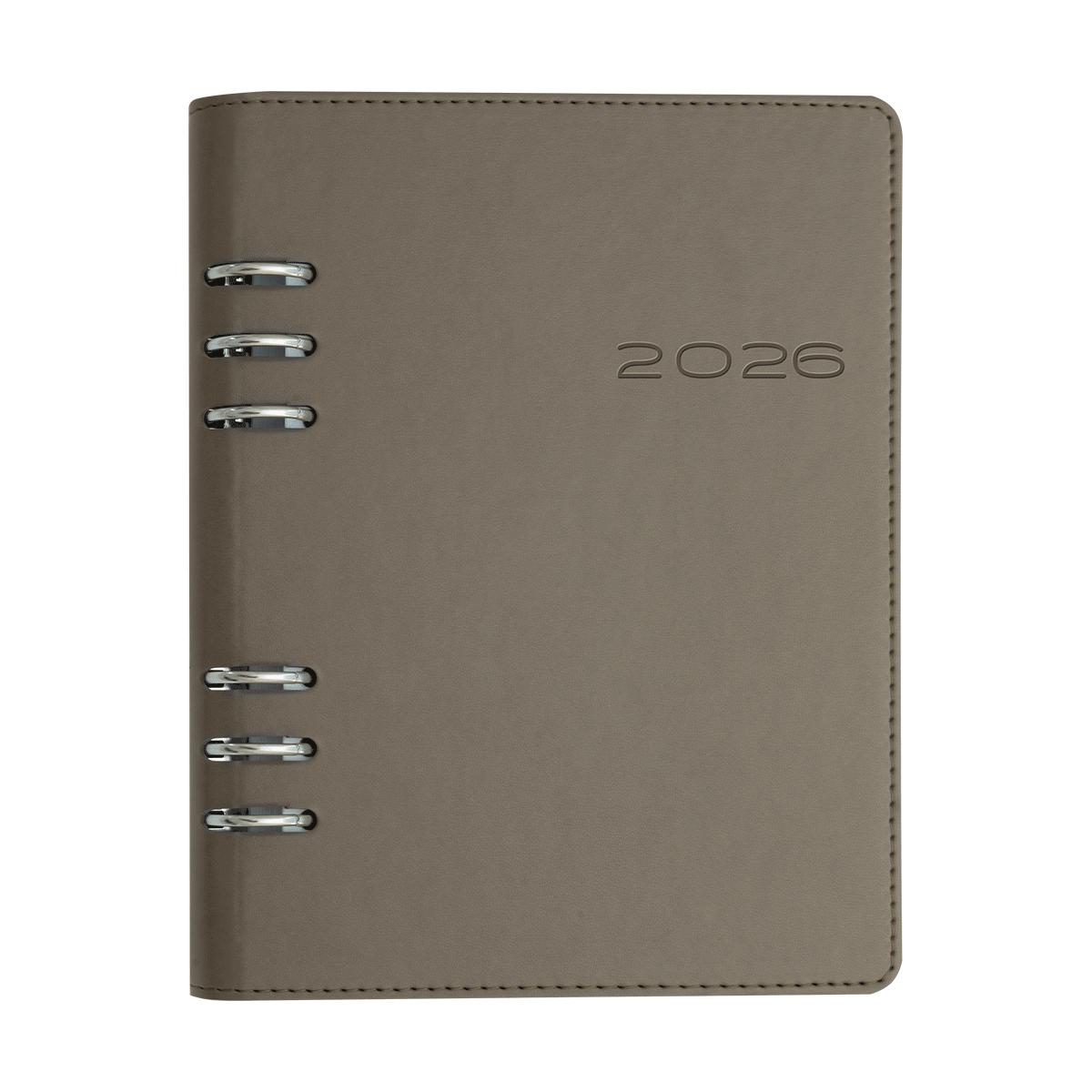 Agendă Organizer rigid Gri 118