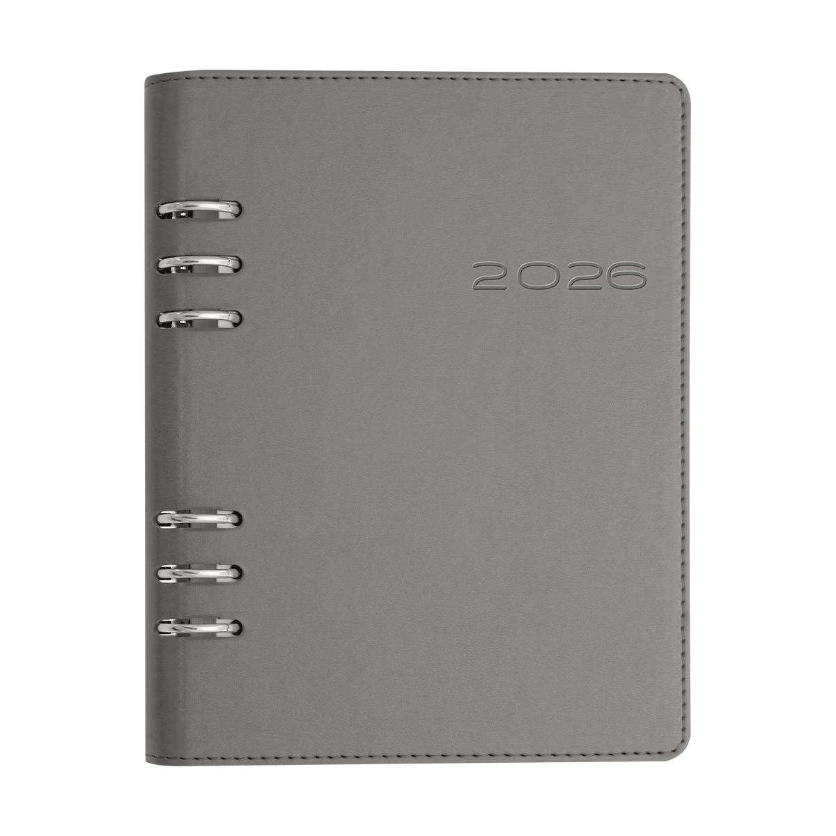 Agendă Organizer rigid Gri 120