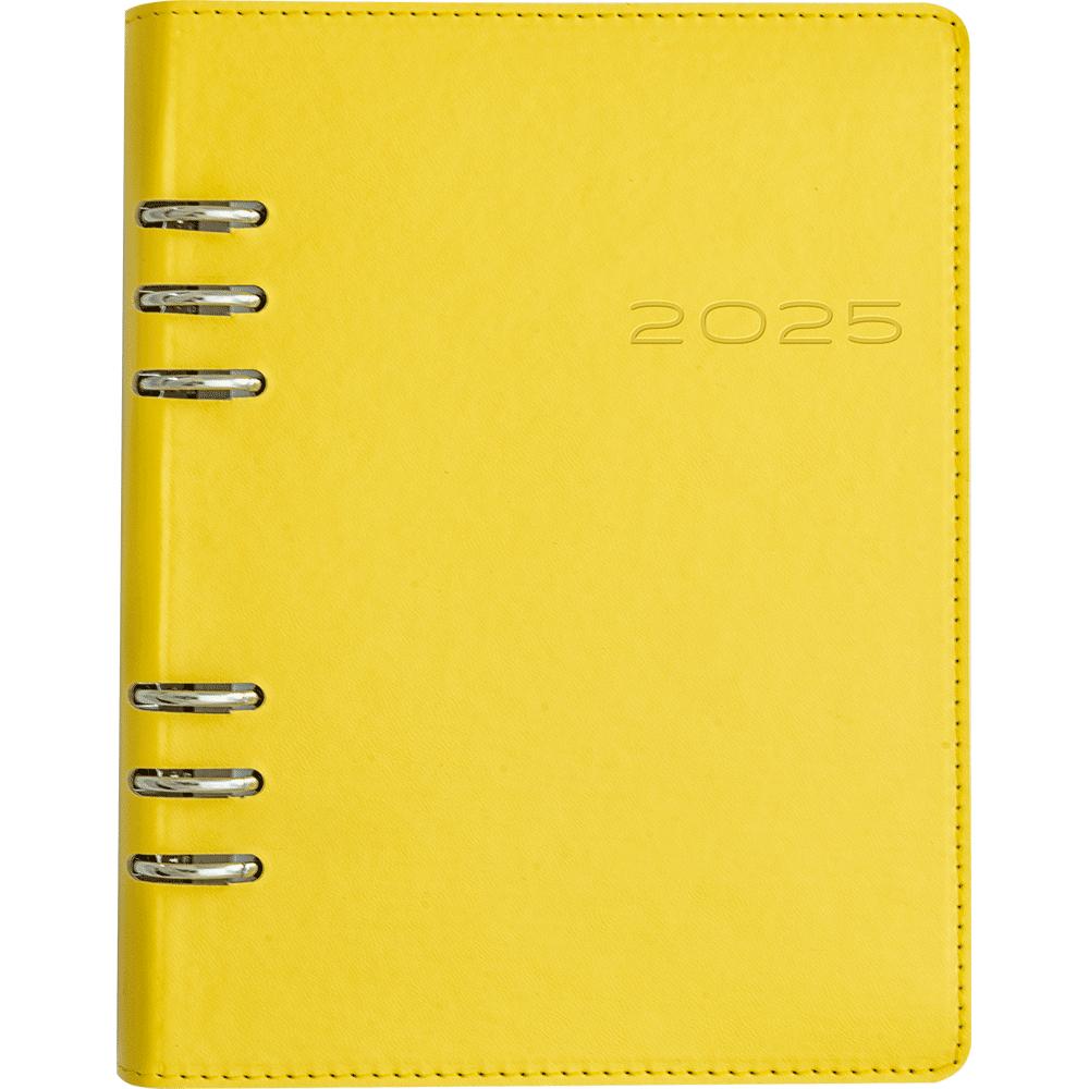 Agendă Organizer rigid Galben 122