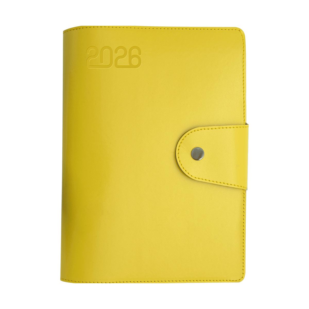 Agendă Organizer flexibil Galben 122