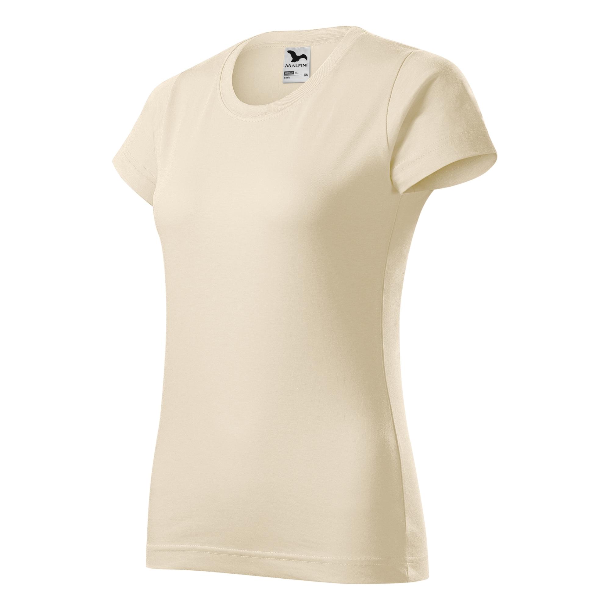 Tricou pentru damă Basic 134 Migdală M
