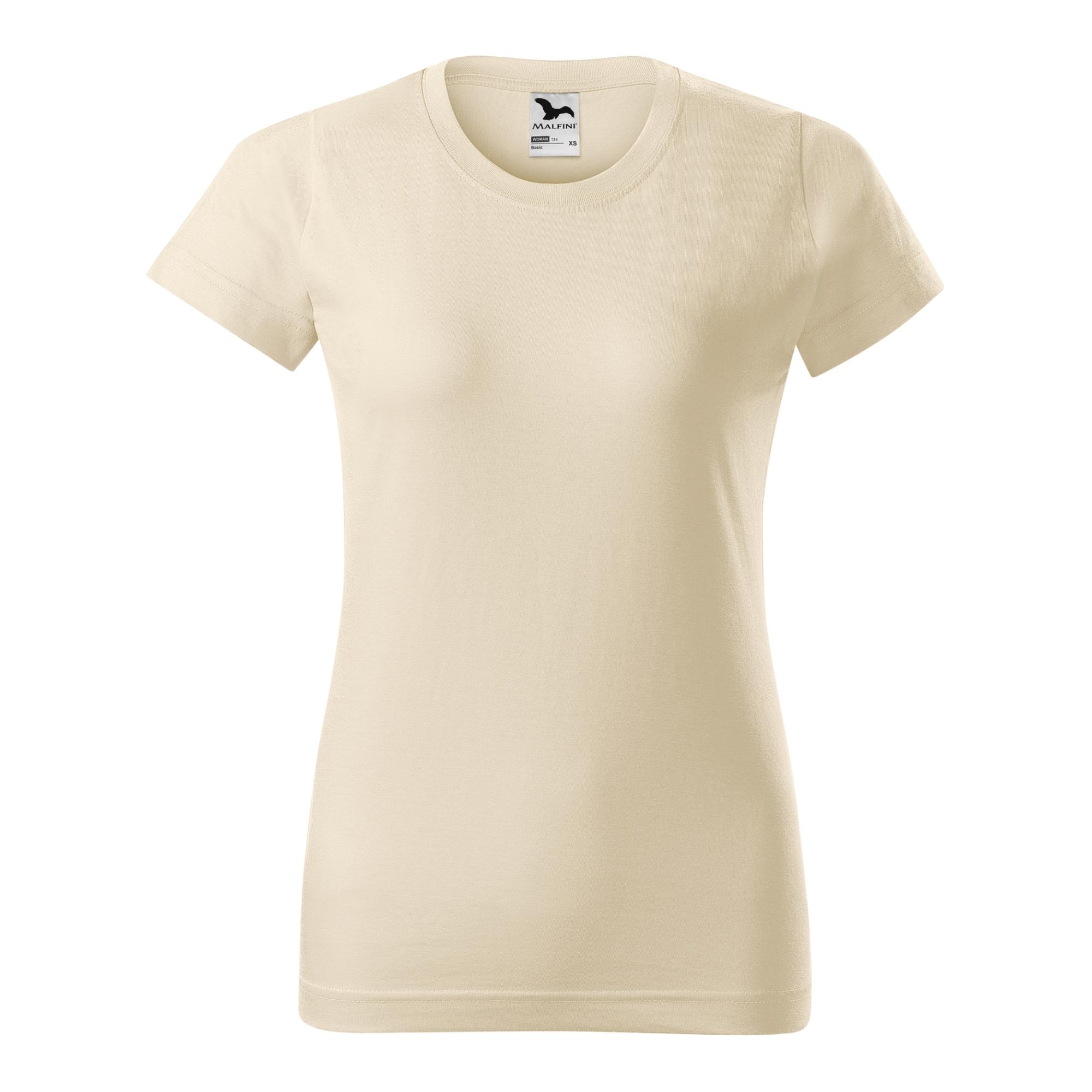 Tricou pentru damă Basic 134 Migdală XXL