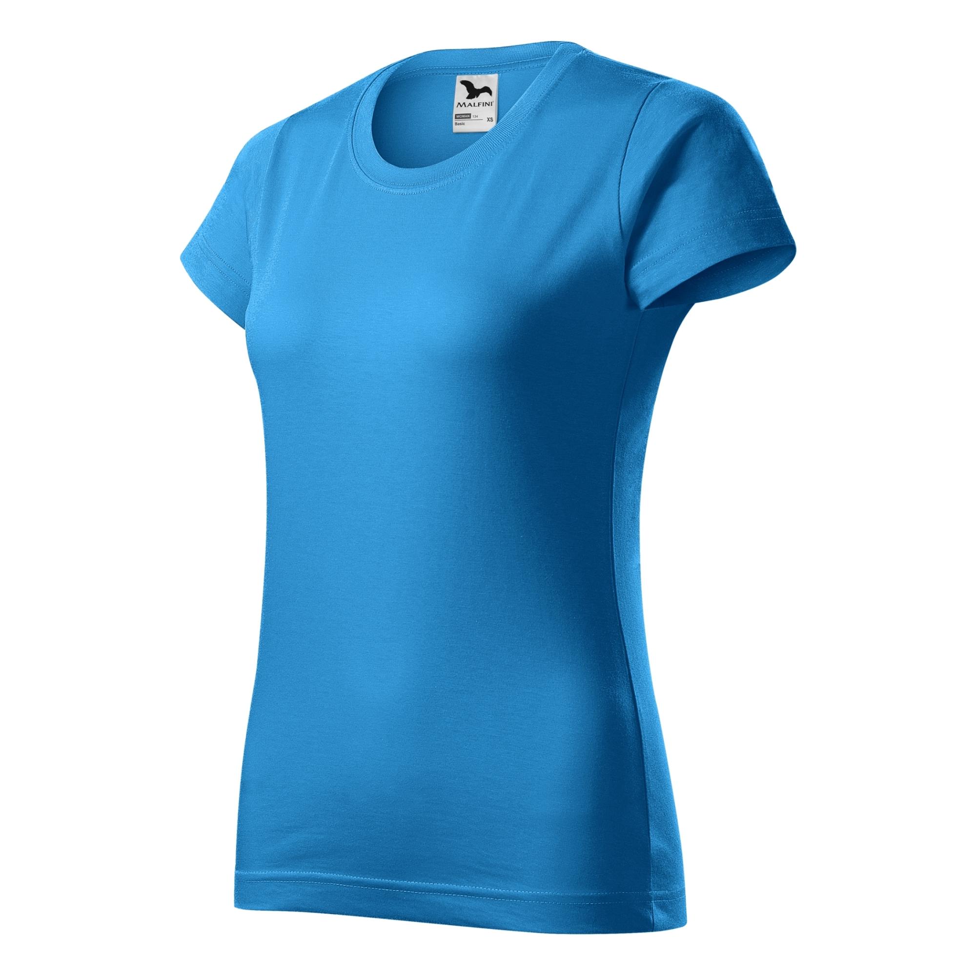 Tricou pentru damă Basic 134 Snorkel blue L