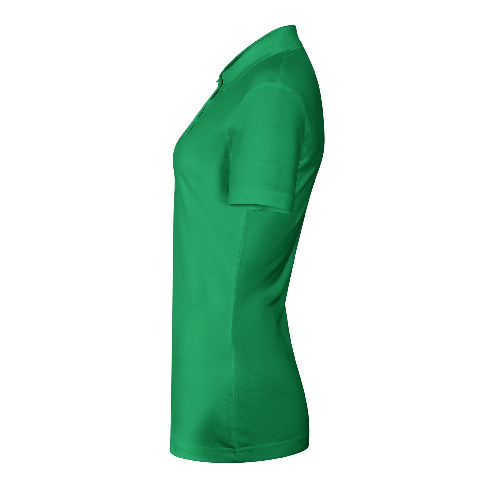 Tricou polo pentru damă Single J. 223 Verde mediu S
