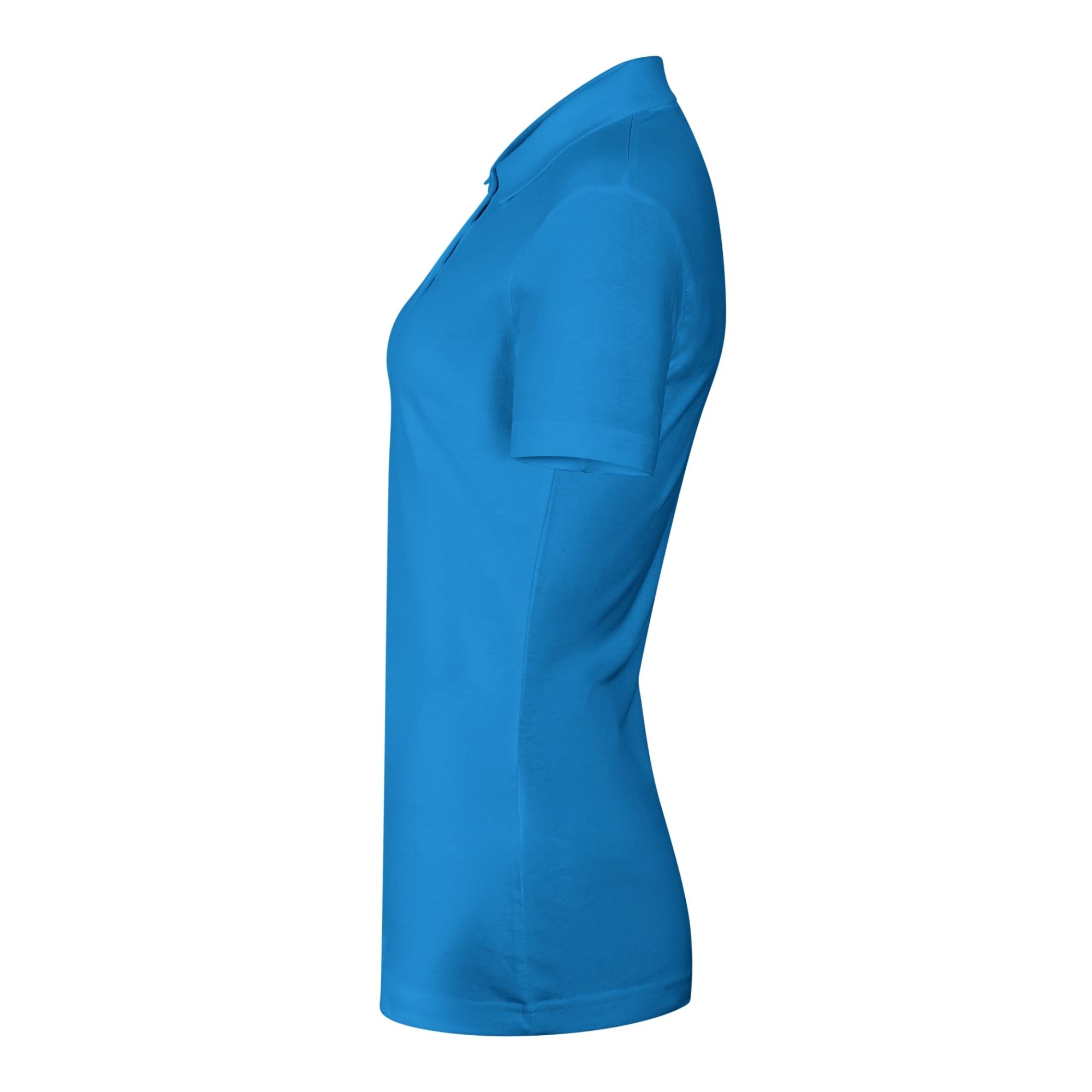 Tricou polo pentru damă Single J. 223 Snorkel blue S