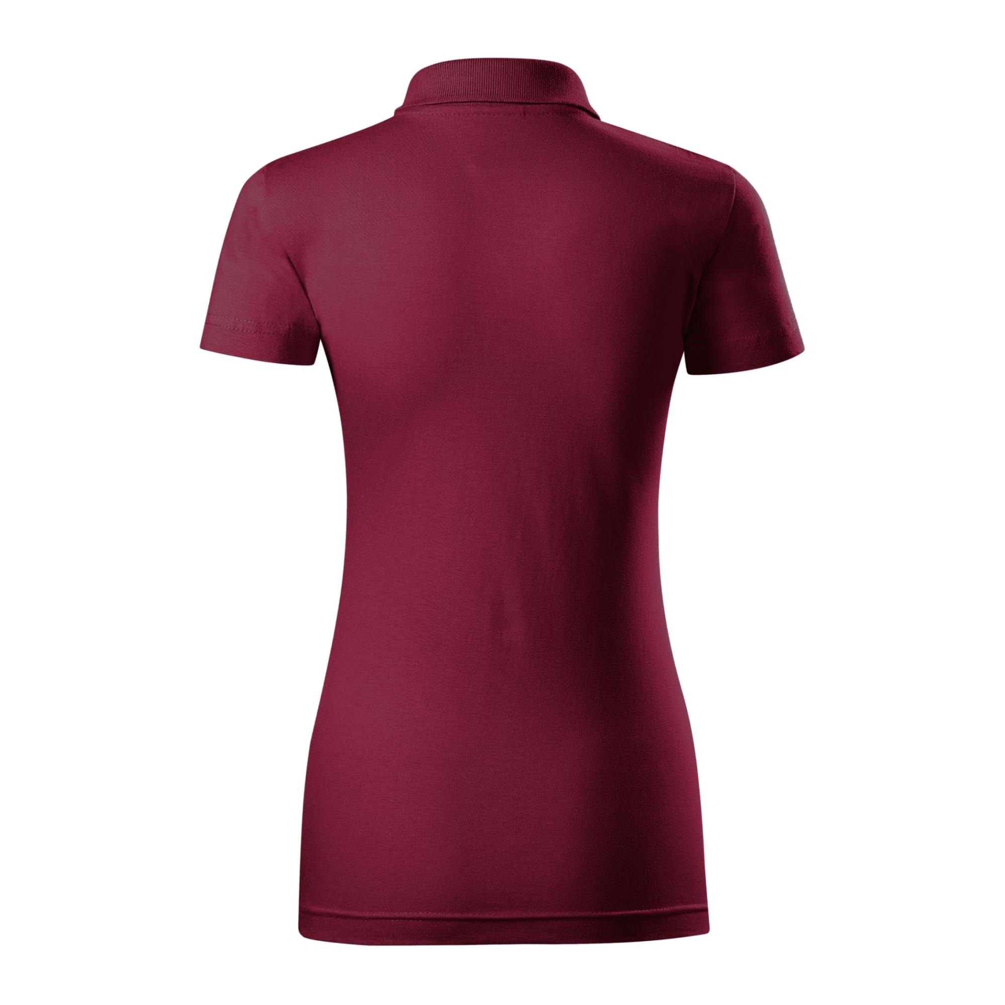Tricou polo pentru damă Single J. 223 Garnet S