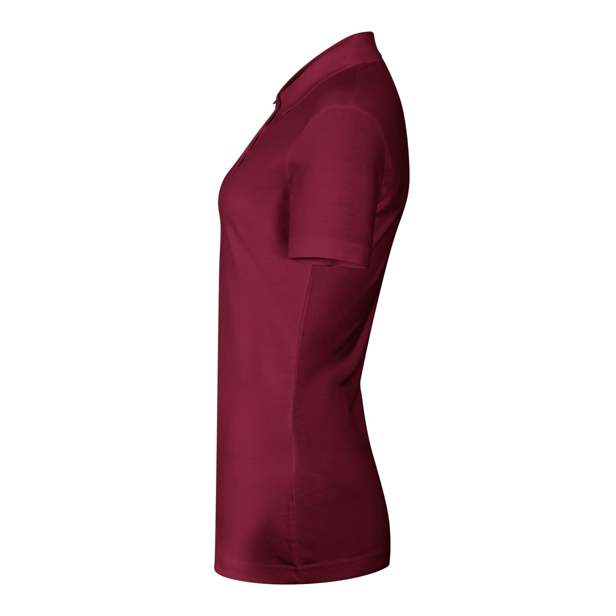 Tricou polo pentru damă Single J. 223 Garnet S