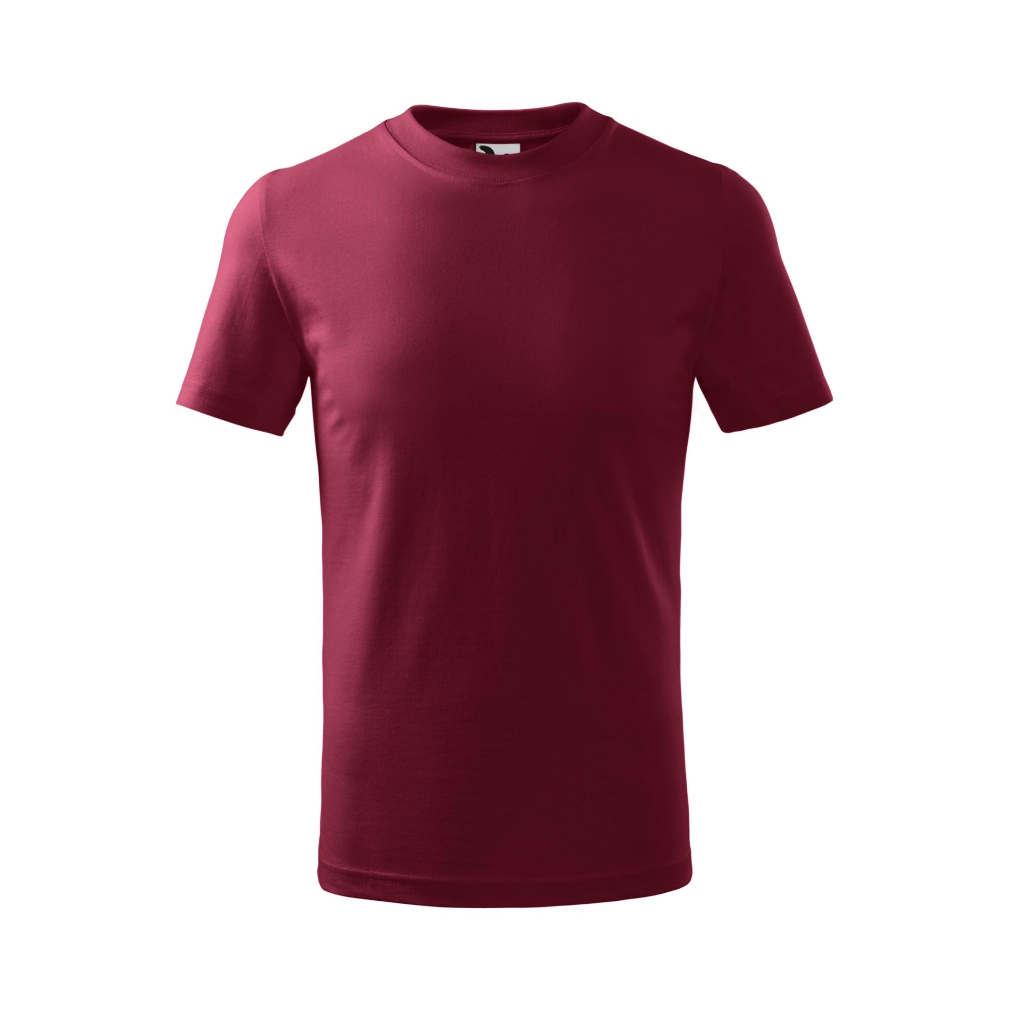 Tricou pentru copii Basic 138 Garnet 8 ani