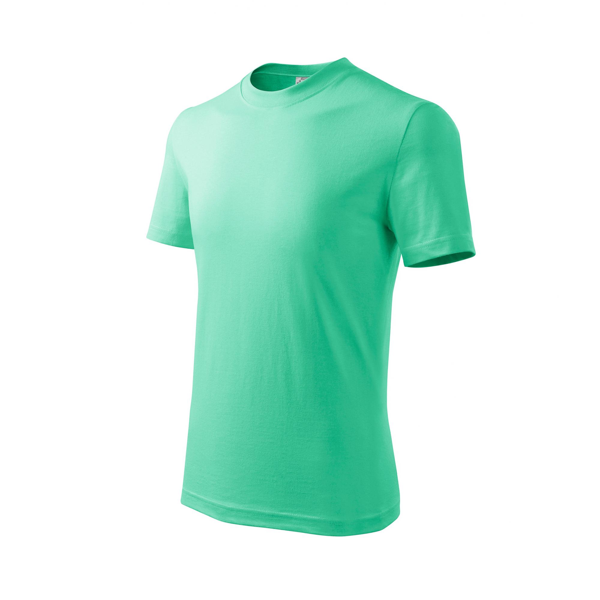 Tricou pentru copii Basic 138 Verde mentă