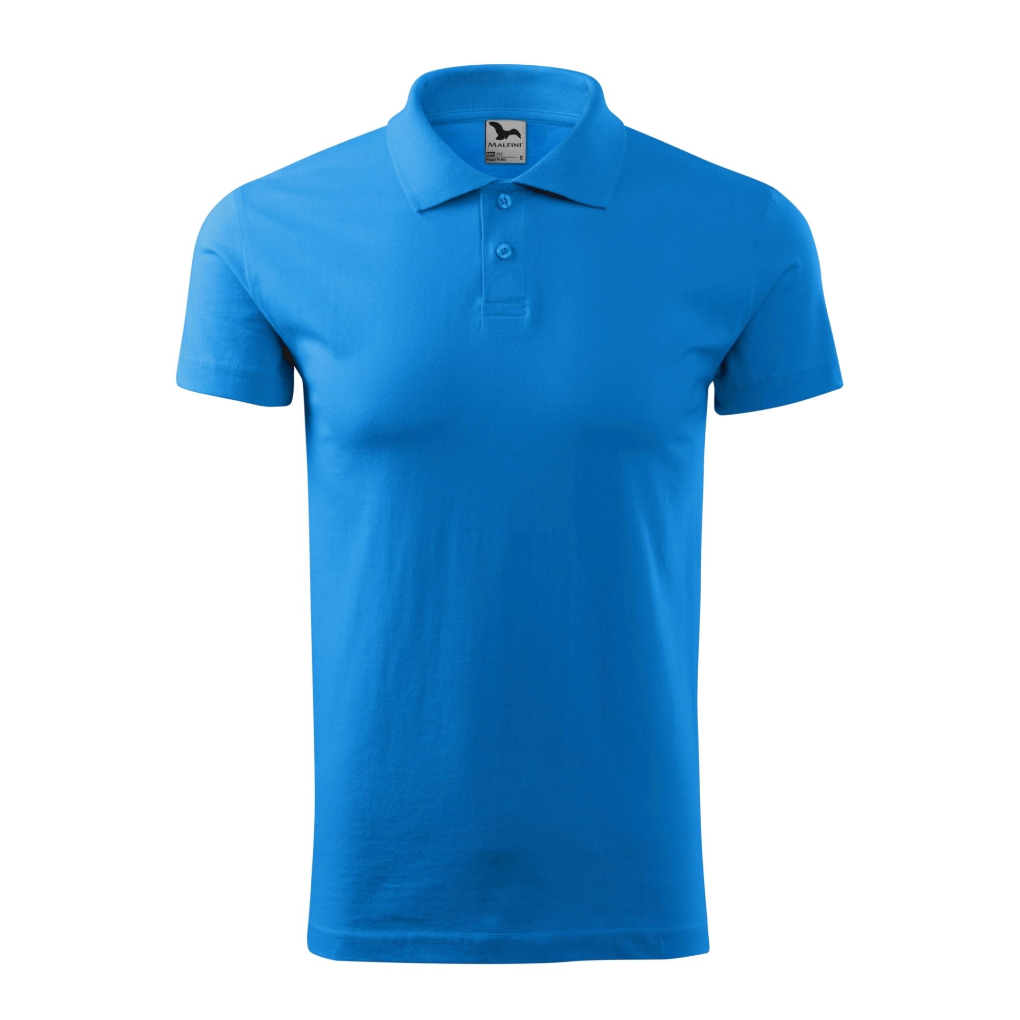 Tricou polo pentru bărbaţi Single J. 202 Snorkel blue XL