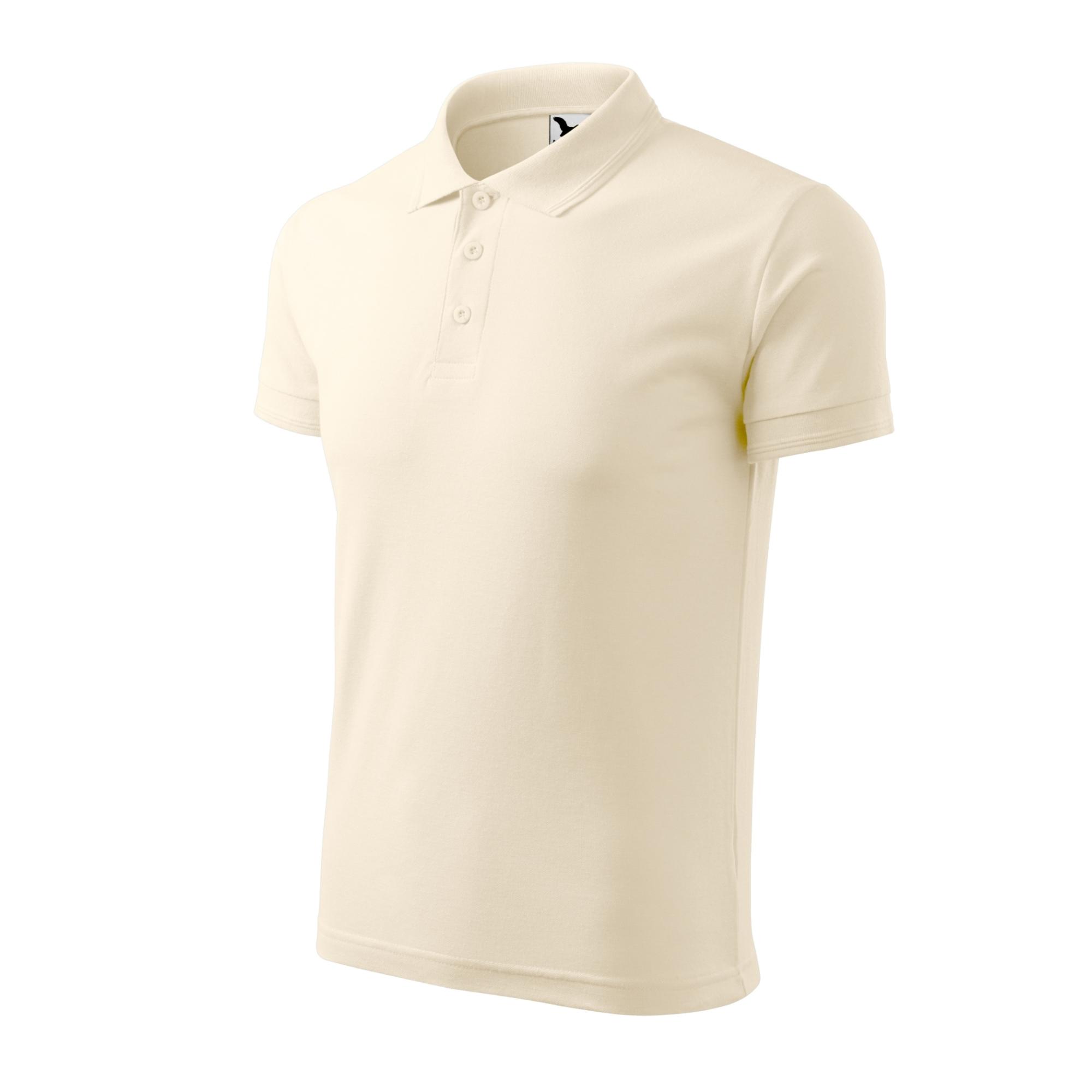 Tricou polo pentru bărbaţi Pique Polo 203 Migdală 3XL