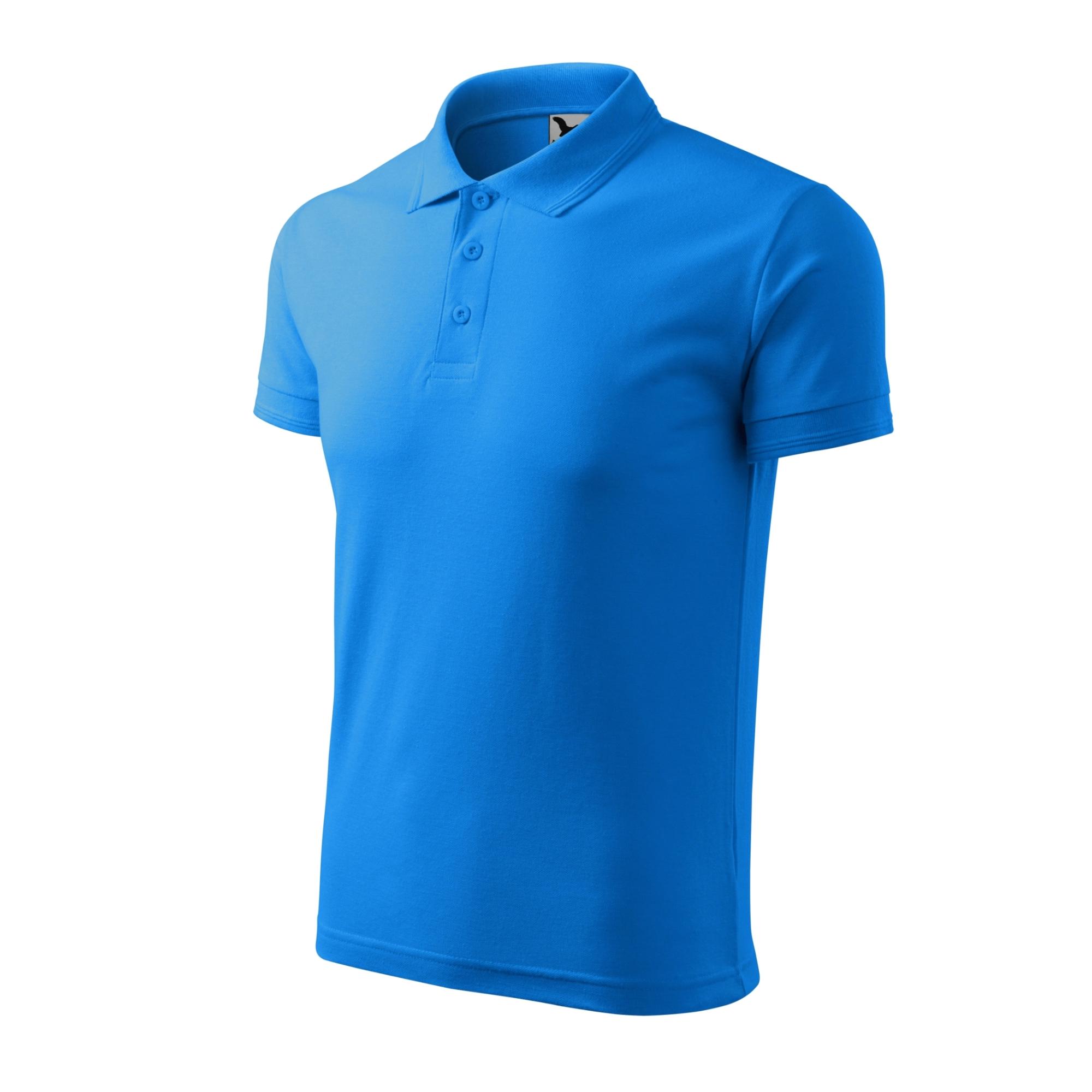 Tricou polo pentru bărbaţi Pique Polo 203 Snorkel blue M