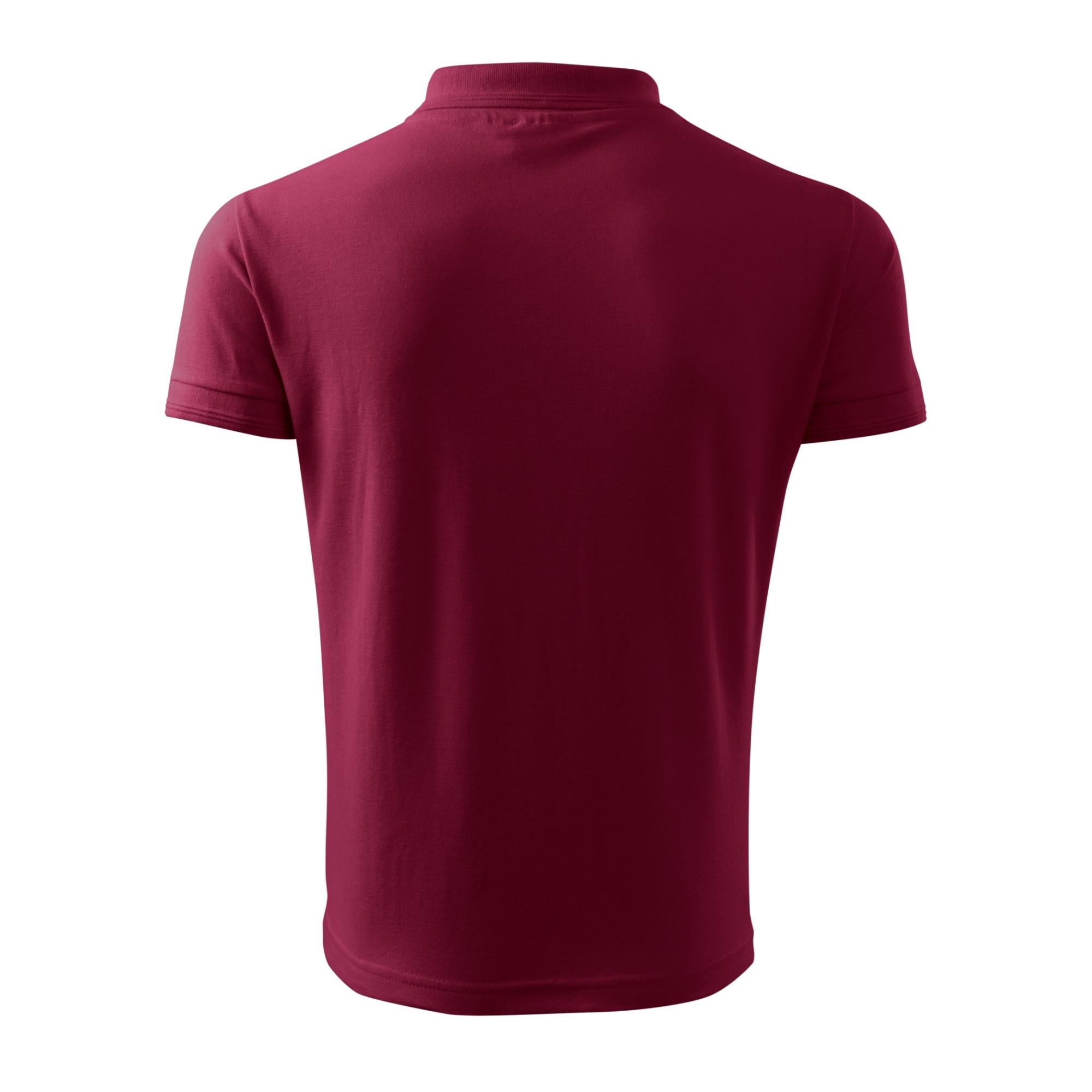 Tricou polo pentru bărbaţi Pique Polo 203 Garnet L
