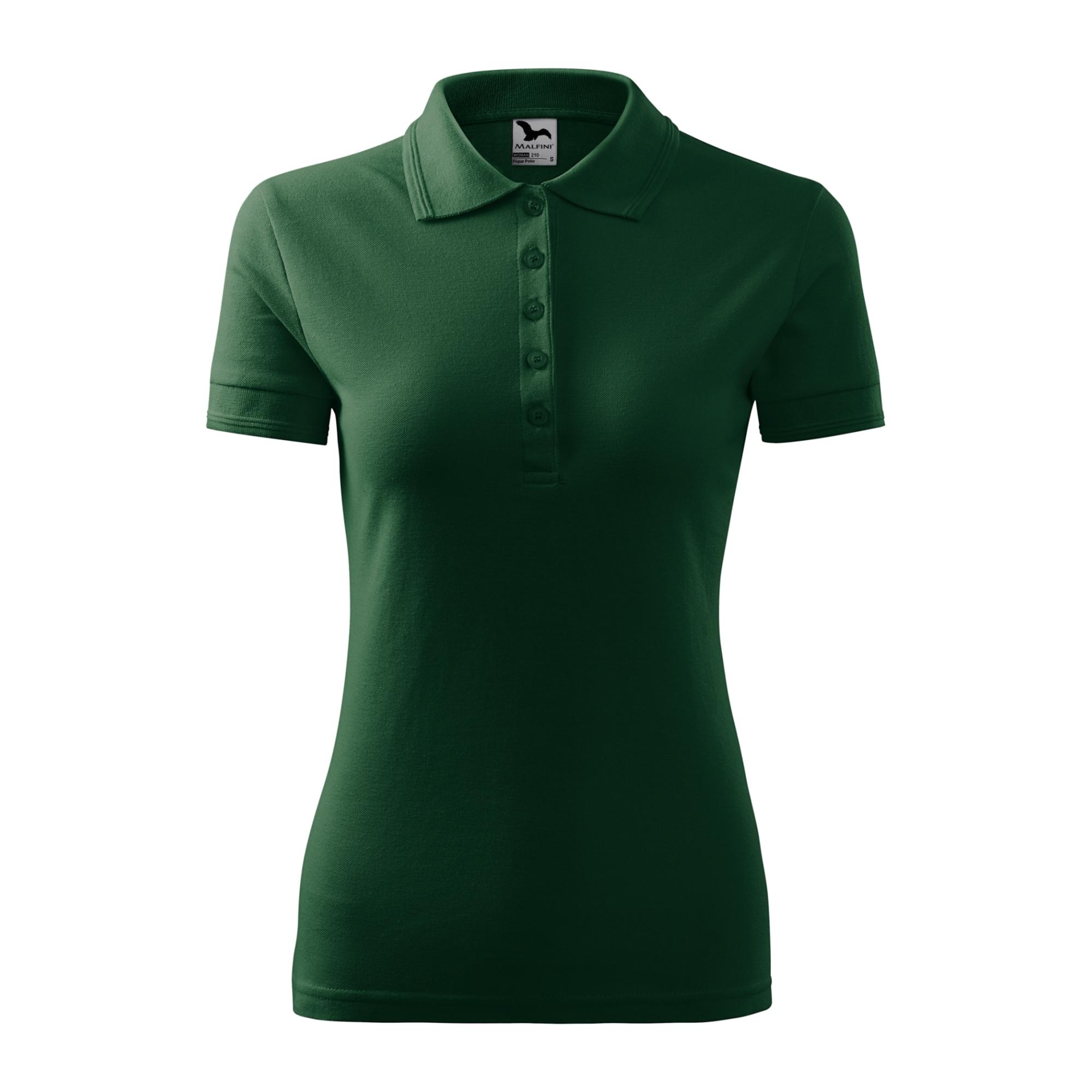 Tricou polo pentru damă Pique Polo 210 dark green S