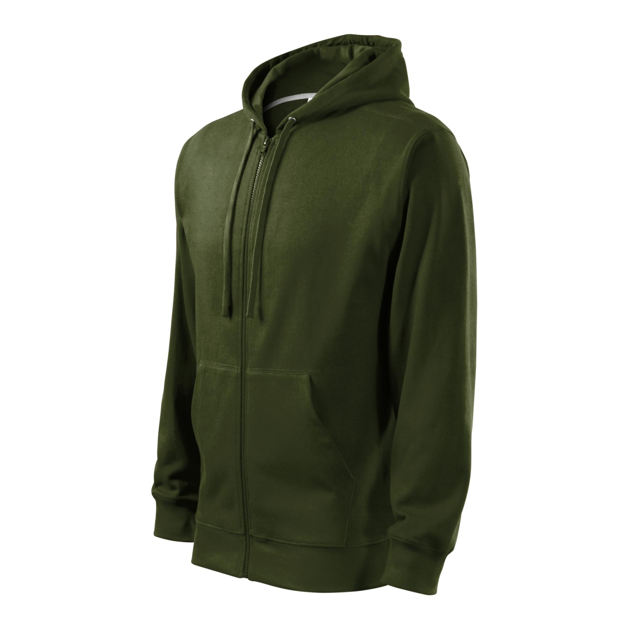 Hanorac pentru bărbaţi Trendy Zipper 410 Military L