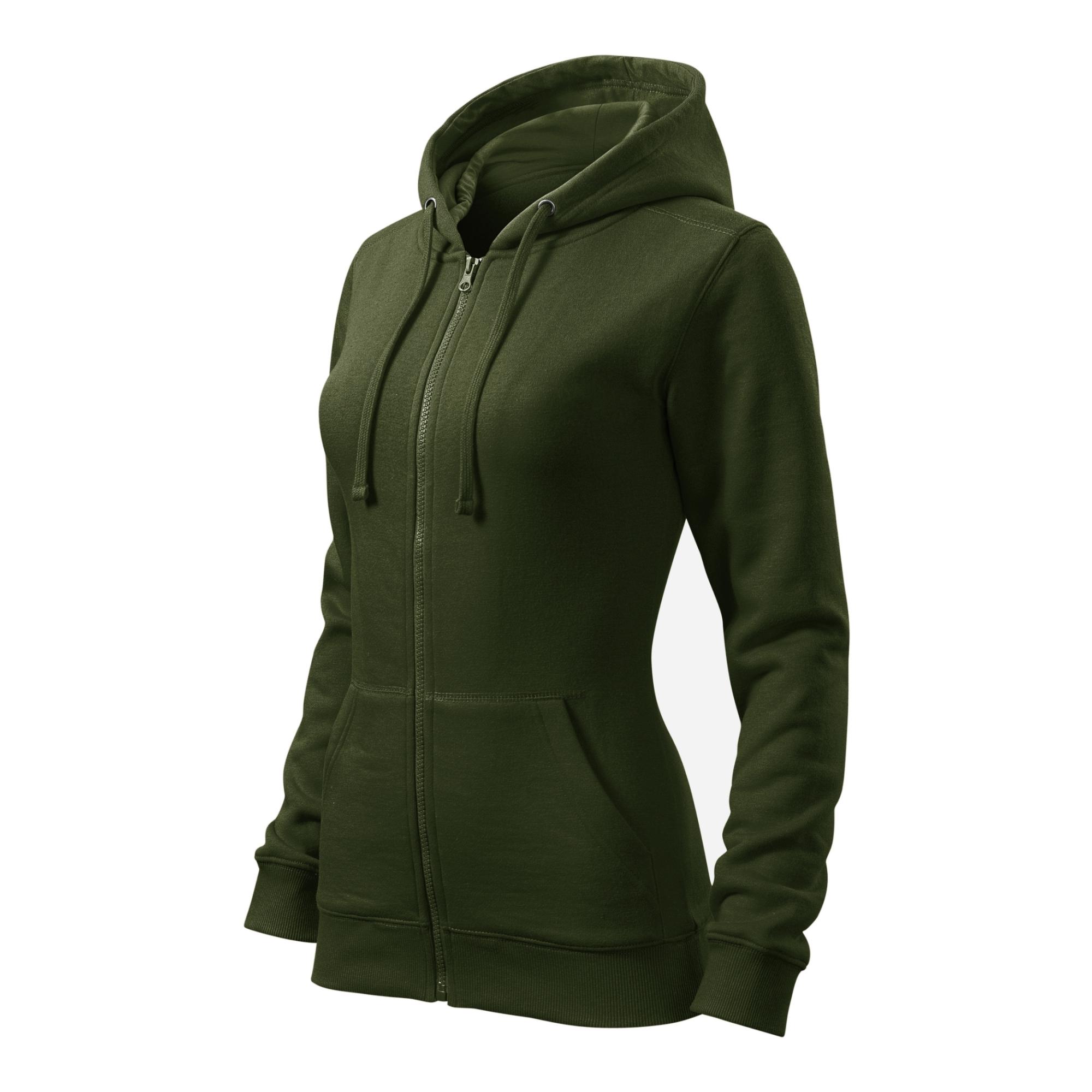 Hanorac pentru damă Trendy Zipper 411 Military M