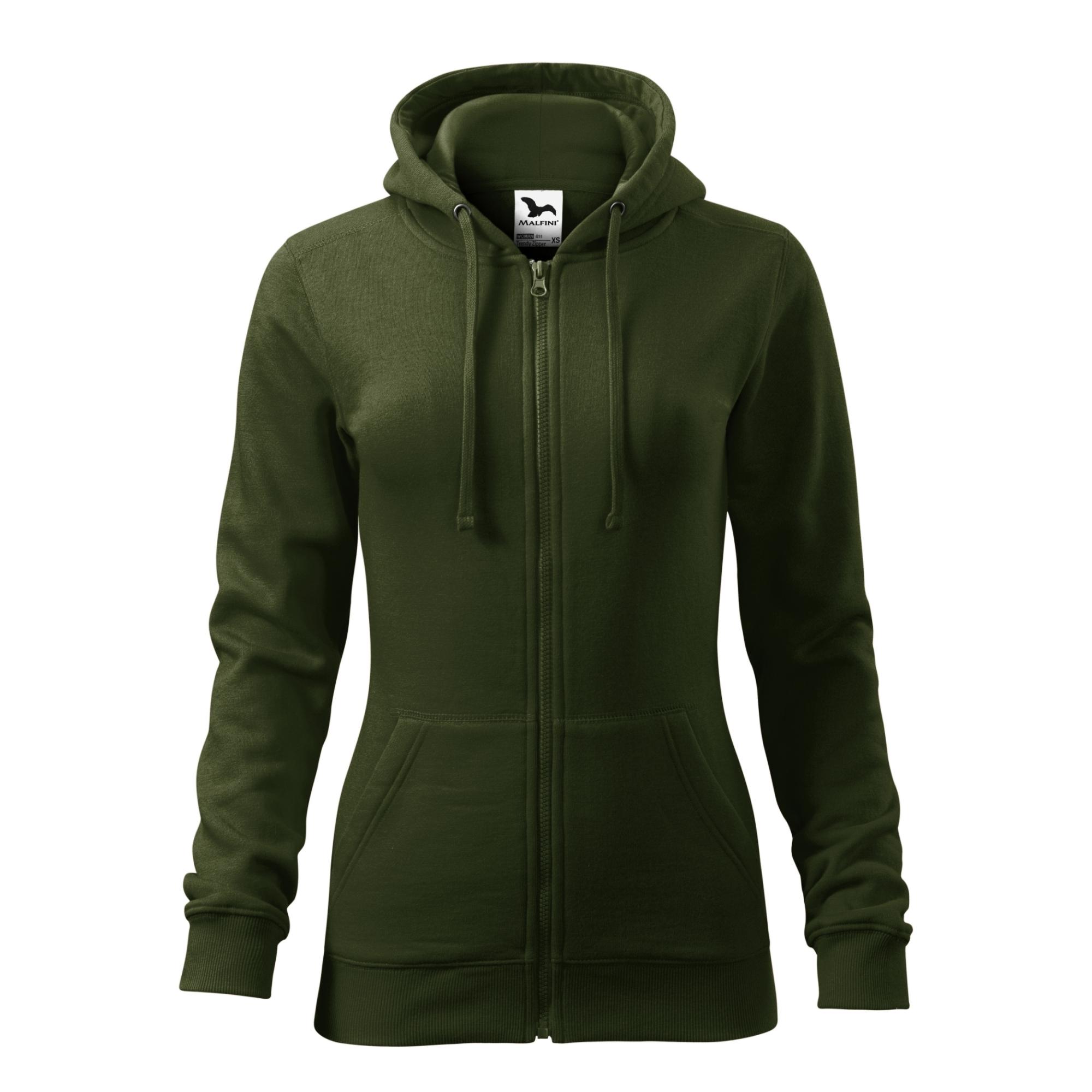 Hanorac pentru damă Trendy Zipper 411 Military M