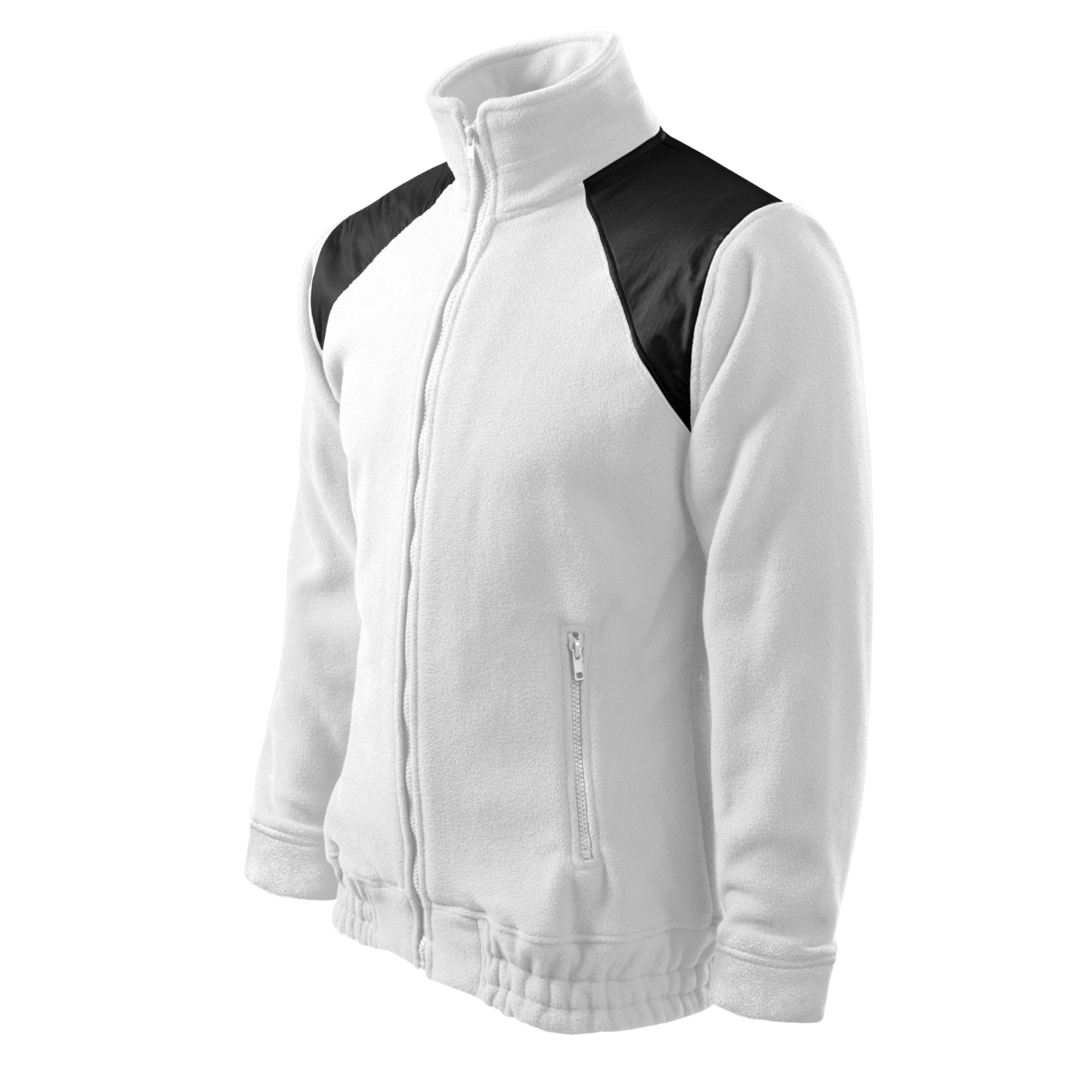 Jachetă fleece unisex Jacket Hi-Q 506 Alb XL