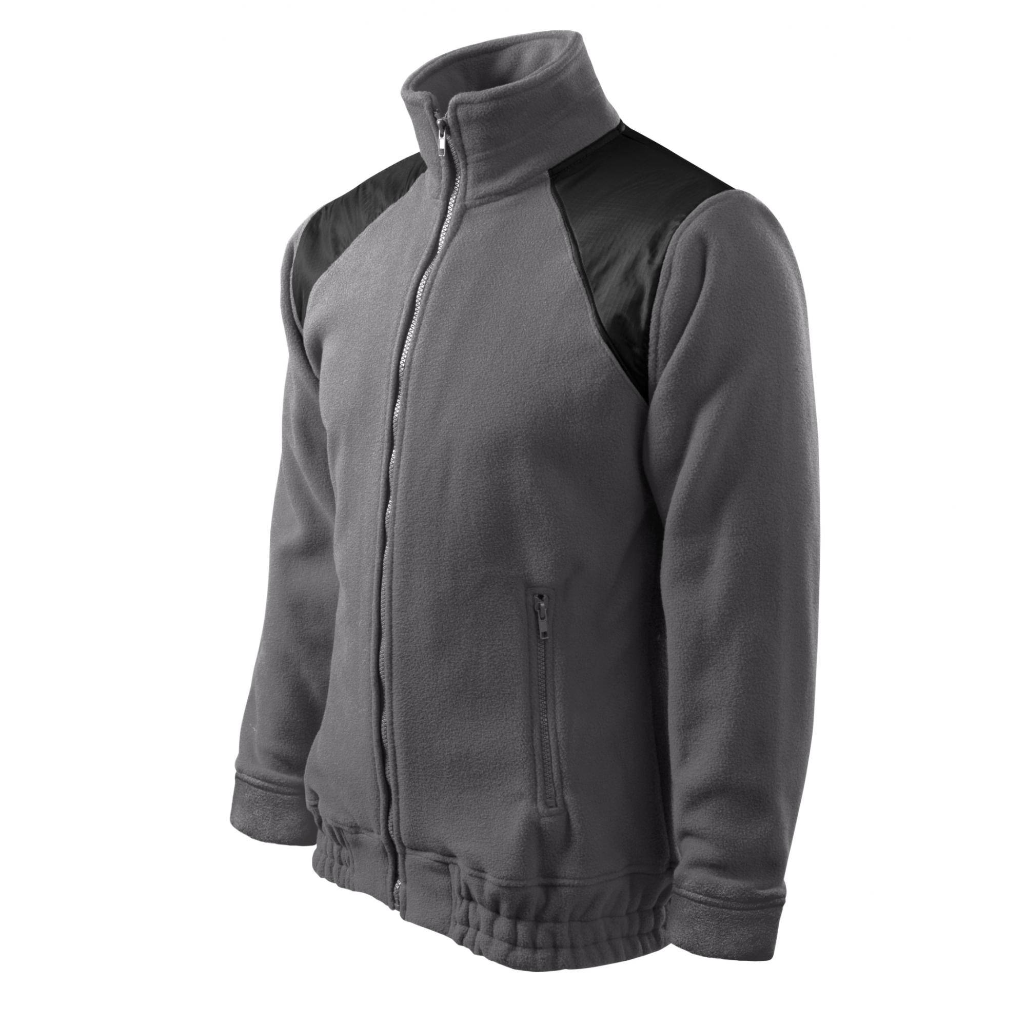Jachetă fleece unisex Jacket Hi-Q 506 Gri metalic L