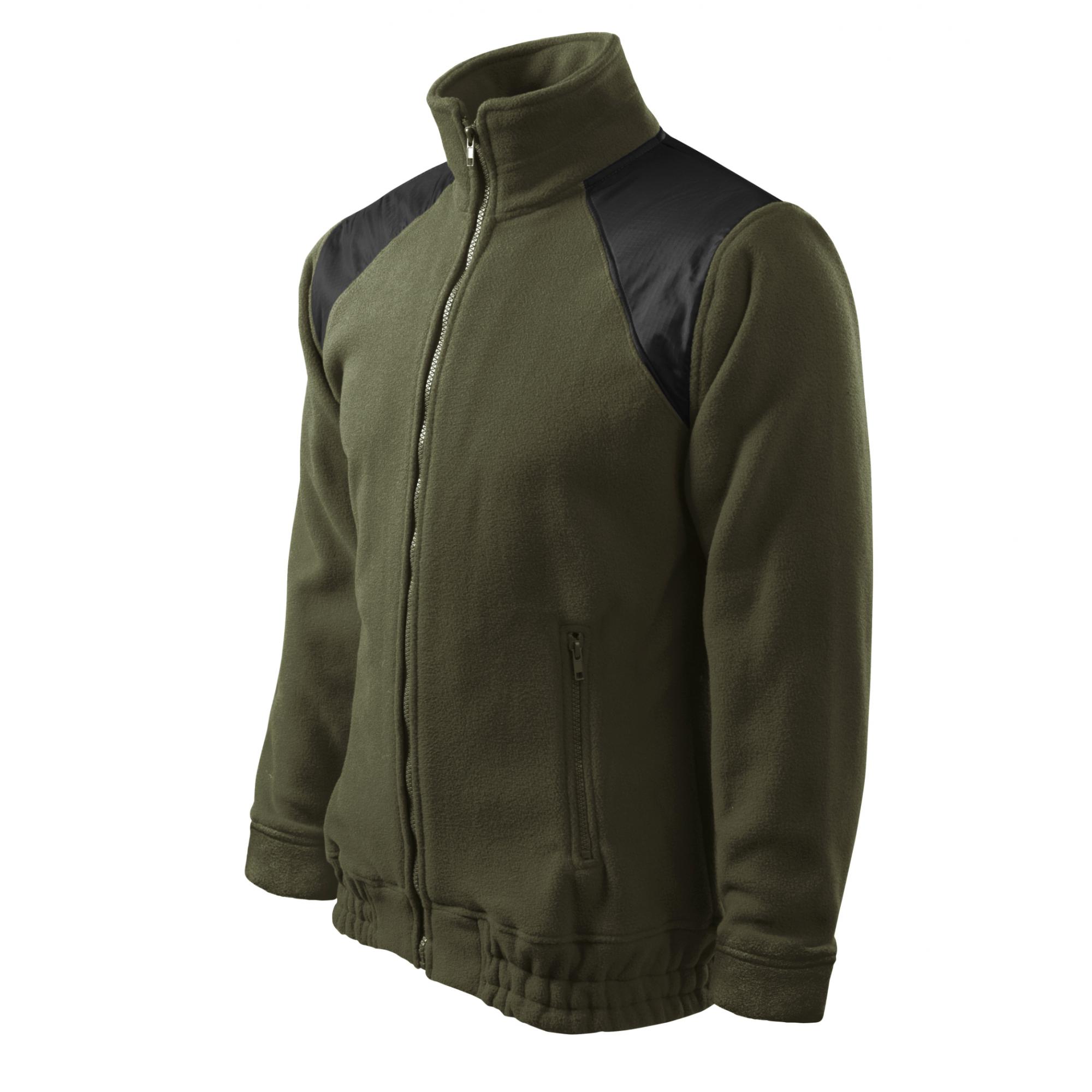 Jachetă fleece unisex Jacket Hi-Q 506 Military XXL