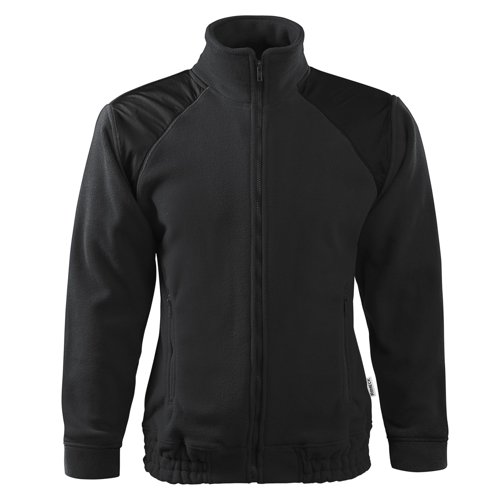 Jachetă fleece unisex Jacket Hi-Q 506 ebony gray 94 (brand label) 3XL